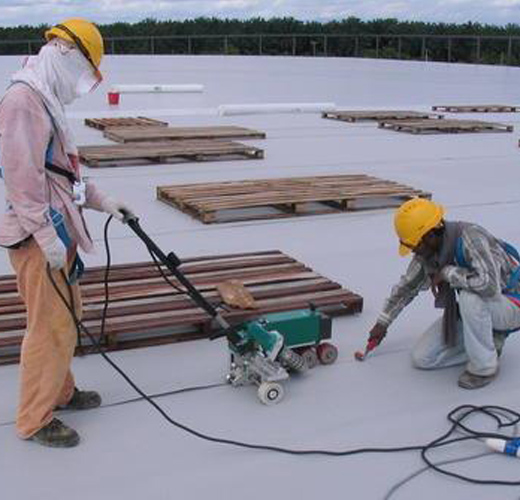 Máy hàn màng nhựa pvc - màng tpo phủ mái chống thấm LST WP1